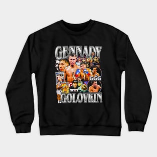 Gennady Golovkin Vintage Bootleg Crewneck Sweatshirt